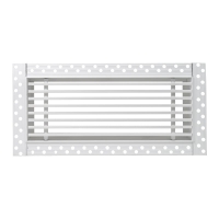 Вентиляционная решетка Brofer FUTURE 10 белая (300x150 мм)