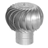 Дефлектор под канал для усиления тяги ТД-100-ц (100 мм)