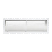 Вентиляционная решетка Brofer FUTURE 15 белая (600x200 мм) Вентиляционная решетка Brofer FUTURE 15 белая (600x200 мм)