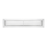 Вентиляционная решетка Brofer FUTURE 10 белая (600x100 мм)