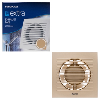 Накладной вентилятор Europlast EE100G золото