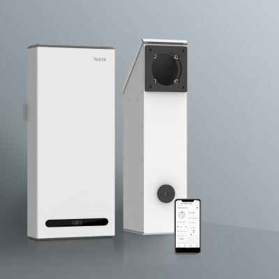 Компактный рекуператор воздуха VAKIO WINDOW SMART