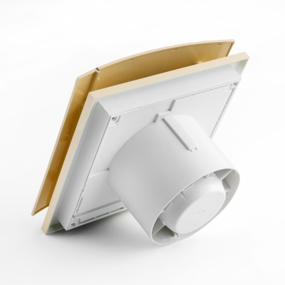 Вытяжной вентилятор с обратным клапаном Soler Palau SILENT-200 CZ IVORY DESIGN 4C