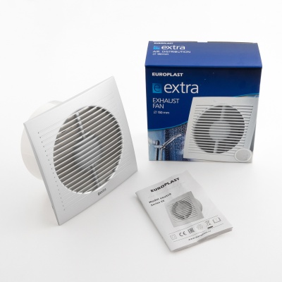 Вытяжной вентилятор Europlast EE150S серебро
