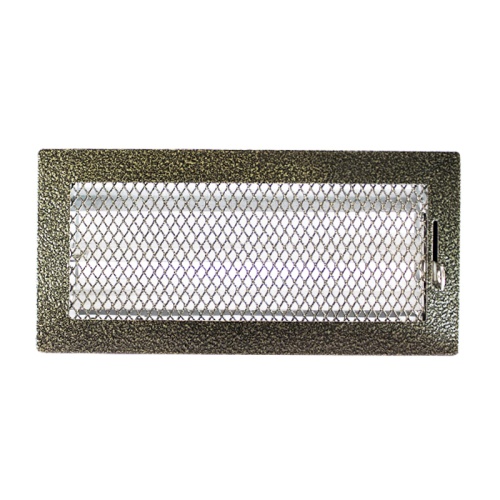 Вентиляционная решетка каминная регулируемая Europlast MRK2512RA (120х250 мм)