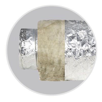 Воздуховод гибкий Sonodec A23 (254 мм/10 м)