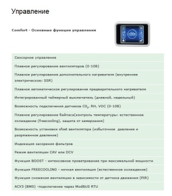 Вентиляционная установка Daphne HRDA1-070