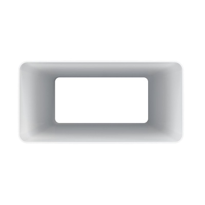 Воздуховод плоский пластиковый ЭРА 922ВП1 (220х90 мм/1 м)