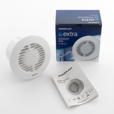 Вентилятор вытяжной 100 мм Europlast EA100 (стандарт)