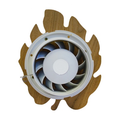 Высокотемпературный накладной вентилятор для саун ММ 120-S Дубок (дерево) Высокотемпературный накладной вентилятор для саун ММ 120-S Дубок (дерево)