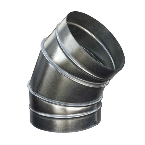 Отвод 45° круглый (оц. сталь) (315 мм)