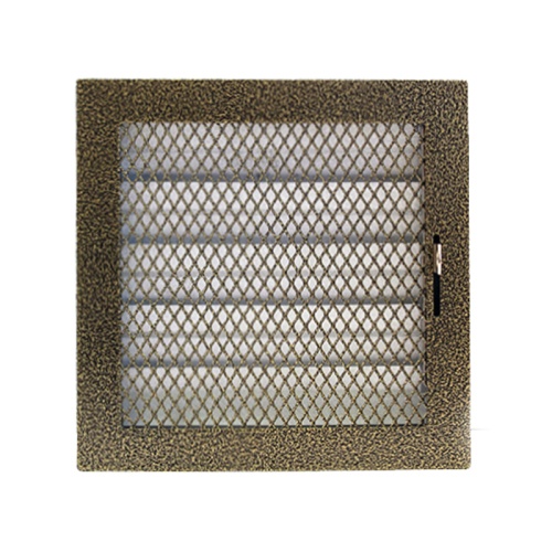 Вентиляционная решетка каминная регулируемая Europlast MRK1515RA (150х150 мм)