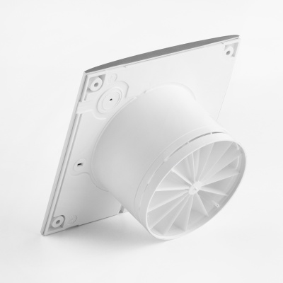 Вытяжной вентилятор с обратным клапаном Soler Palau DECOR-100C Silver