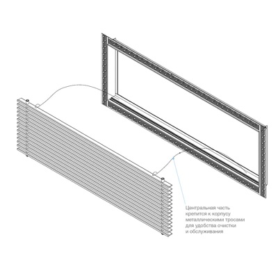 Вентиляционная решетка Brofer FUTURE 10AN (300x150 мм) Вентиляционная решетка Brofer FUTURE 10AN (300x150 мм)