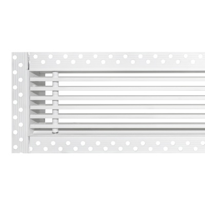 Вентиляционная решетка Brofer FUTURE 10 белая (500x150 мм)