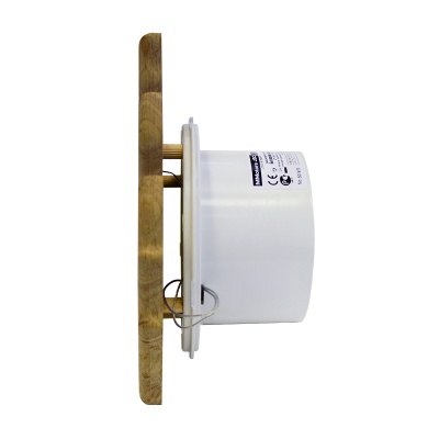 Высокотемпературный накладной вентилятор для саун ММ 100-S Дубок (дерево) Высокотемпературный накладной вентилятор для саун ММ 100-S Дубок (дерево)