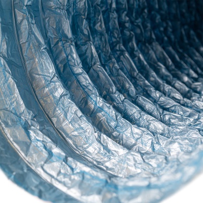 Воздуховод круглый гибкий антибактериальный AFS ALUAFS 70 Hygiene (127 мм/10 м)