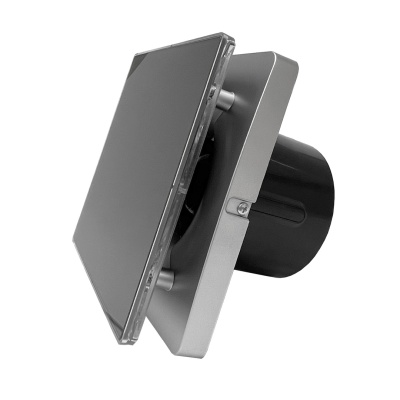 Накладной вентилятор Seicoi SNAD04-01 Silver grey glass