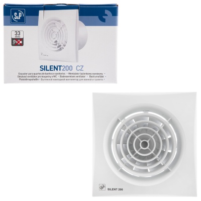 Вытяжной вентилятор Soler Palau SILENT-200 CZ  Вытяжной вентилятор Soler Palau SILENT-200 CZ