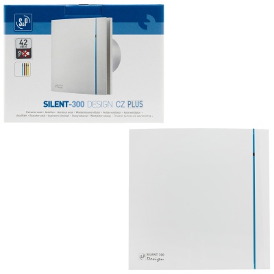 Вытяжной вентилятор с обратным клапаном Soler Palau SILENT-300 CZ PLUS DESIGN 3C